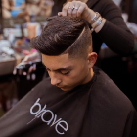 superb hair edging by Ronald Richards
