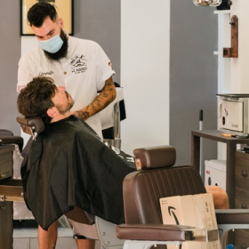 preparing process before the haircut