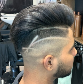 client with perfect hair tattoo